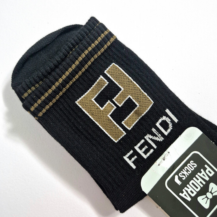 جوراب ساقدار اسپرت طرح FENDI
