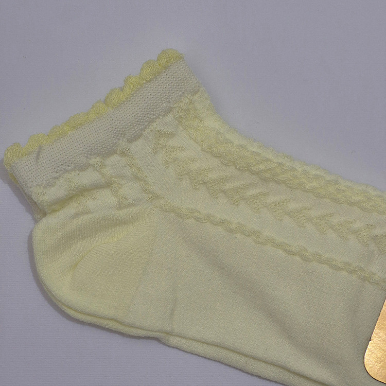 جوراب مچی دخترانه لب کنگره ای