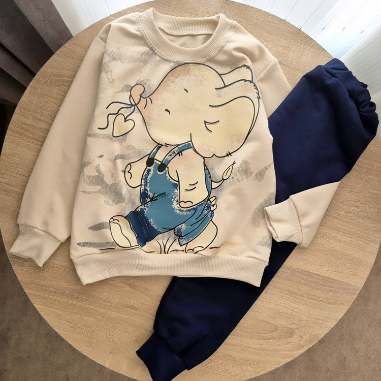ست بلوز و شلوار راحتی پنبه