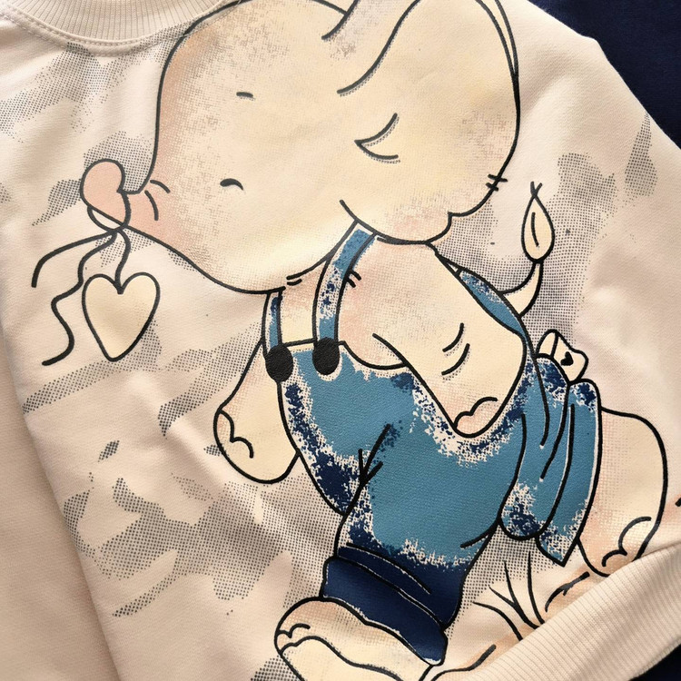 ست بلوز و شلوار راحتی پنبه